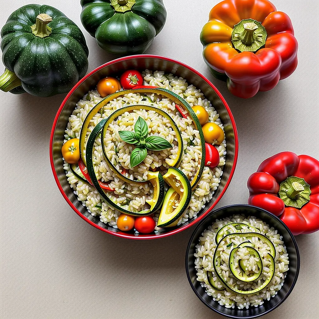 Ricetta Risotto Zucchine e Peperoni: Un Primo Delizioso e Colorato! 1 foodblog 1749203549