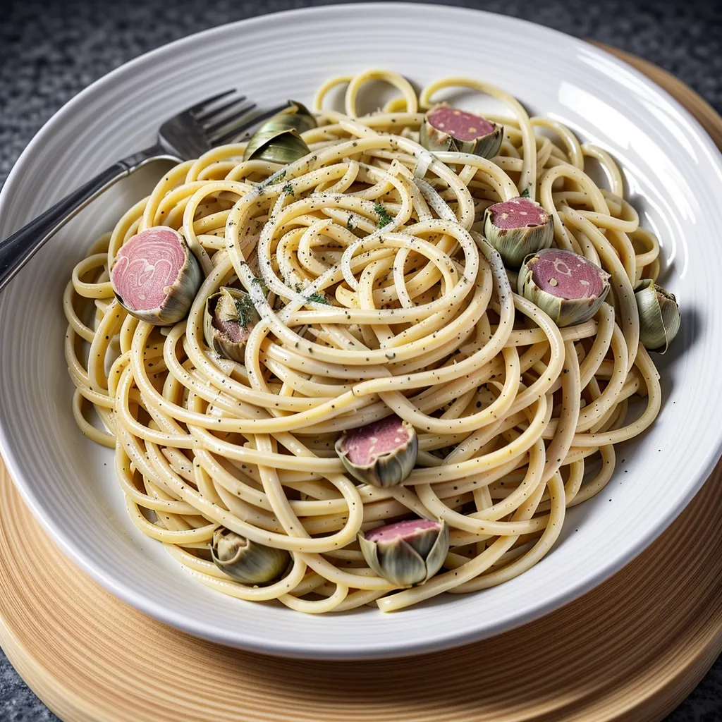 Ricetta Carbonara di Carciofi: Un Primo Piatto Primavera Delizioso e Cremoso! 1 foodblog 1749206626