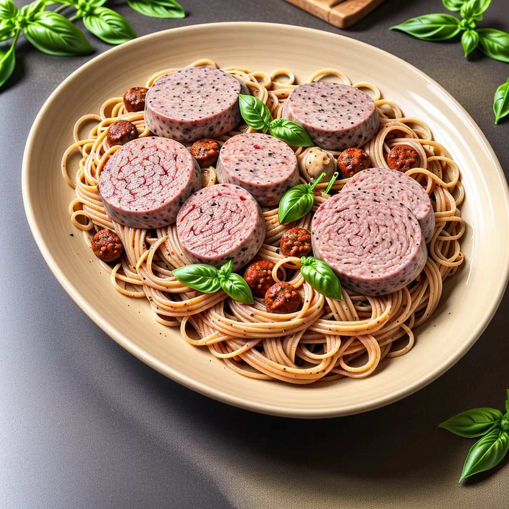 Ricetta Pasta con Mandorle e Salsiccia: un Primo Piatto Gustoso e Veloce 1 foodblog 1749210288