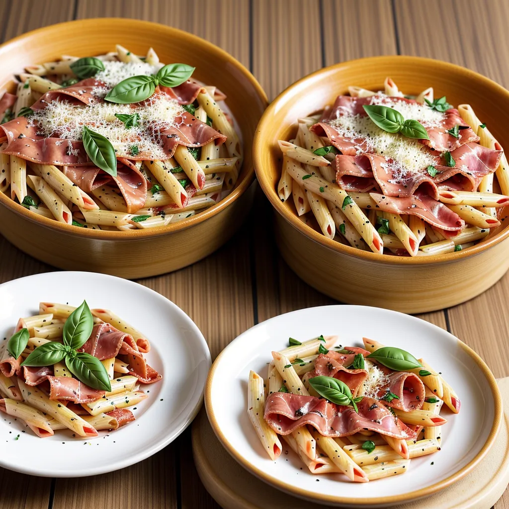 Ricetta Pennette Peperoni e Prosciutto: un Primo Piatto Semplice e Delizioso! 1 foodblog 1749211866
