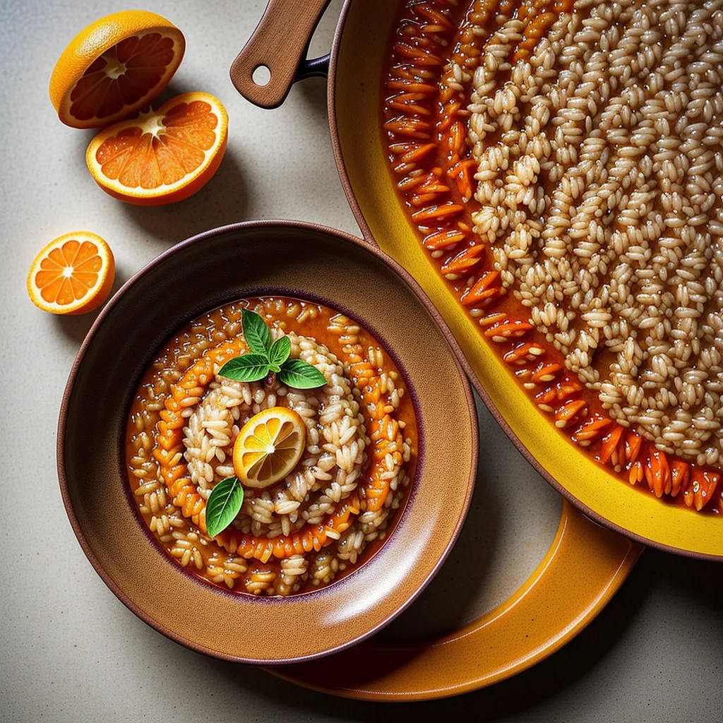 Ricetta Risotto all'Arancia: un Primo Piatto Agrumato e Delizioso! 1 foodblog 1749213487
