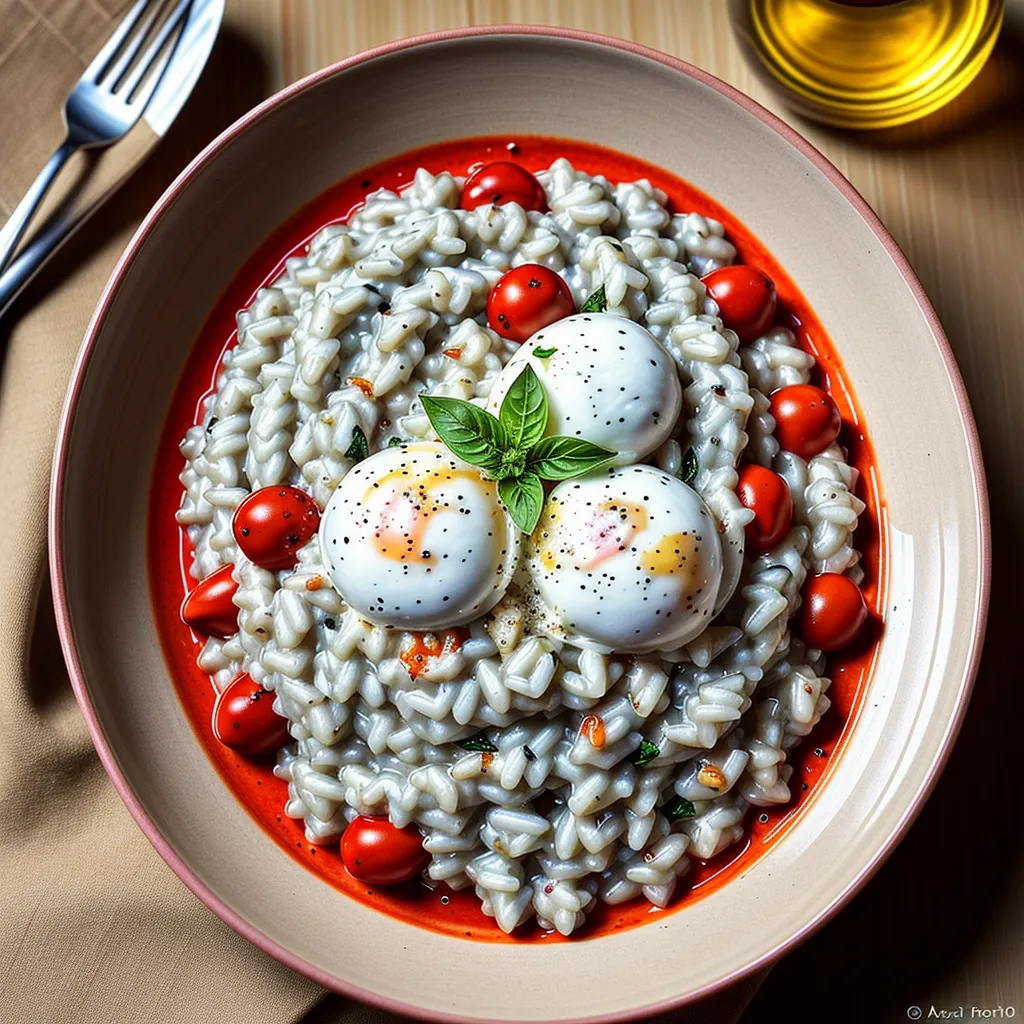 Ricetta Risotto Stracciatella e Pomodori: Un Capolavoro di Gusto Mediterraneo 1 foodblog 1749213804
