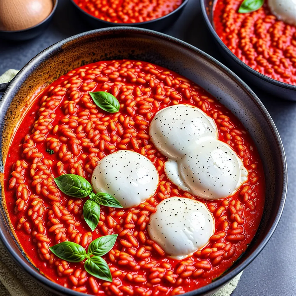 Ricetta Risotto Pomodoro, Piselli e Mozzarella: Un Tripudio di Sapori Italiani! 1 foodblog 1749213995