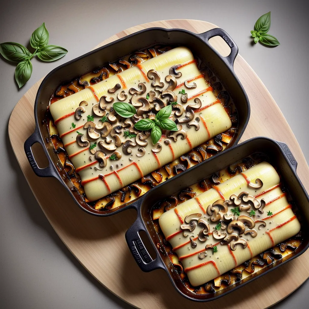 Ricetta Cannelloni Patate e Funghi: Un Primo Delizioso e Cremoso 1 foodblog 1749215588