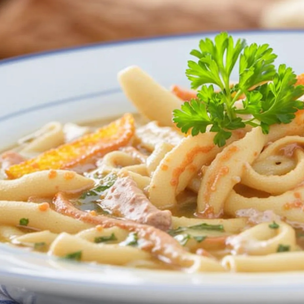 Ricetta Frittatensuppe: La Zuppa di Frittelle Tedesca Perfetta! 1 foodblog 1749252313 crop