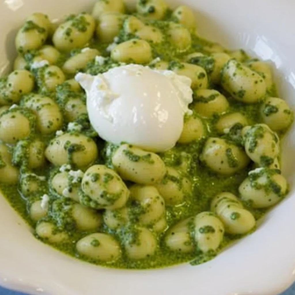 Ricetta Gnocchi al Pesto e Burrata: un piatto semplice e delizioso! 1 foodblog 1749252534 crop