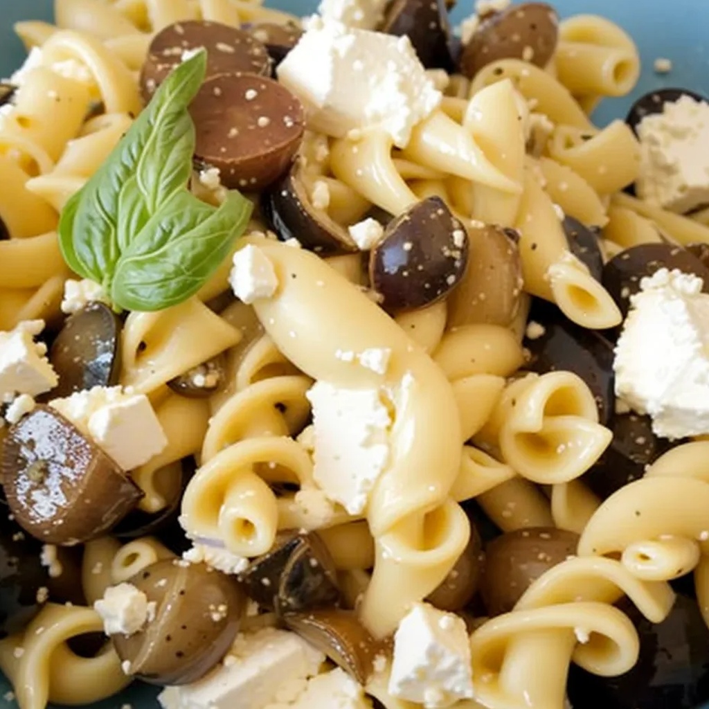Ricetta Insalata di Pasta Melanzane e Feta: Un piatto estivo fresco e saporito! 1 foodblog 1749252875 crop