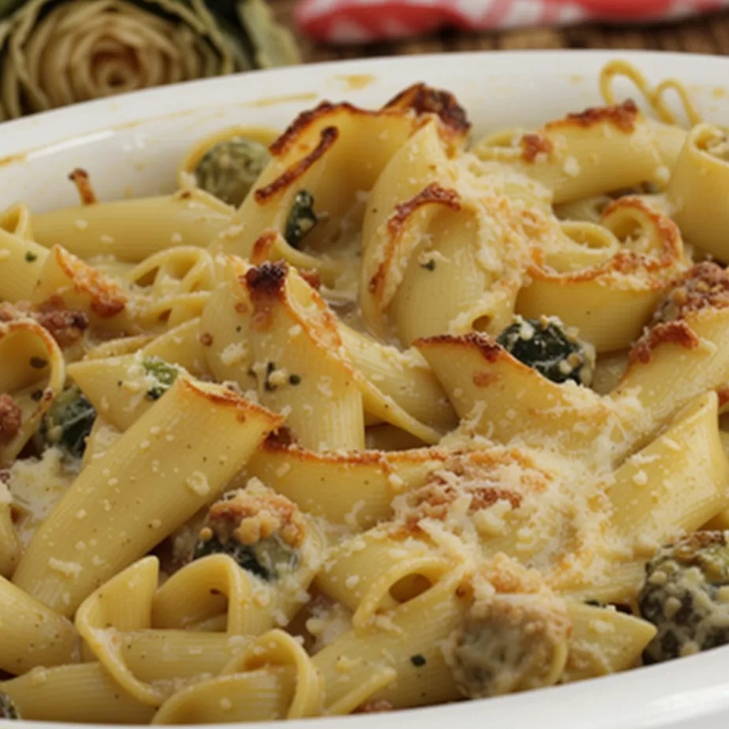 Ricetta Pasta al Forno ai Carciofi: un Primo Delizioso e Semplice da Preparare 1 foodblog 1749253275 crop