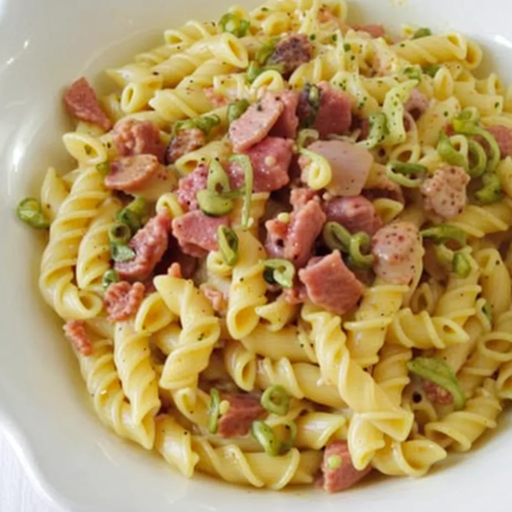 Ricetta Pasta con Crema di Pomodorini Gialli e Speck: un Primo Piatto Delizioso e Facile 1 foodblog 1749253761 crop
