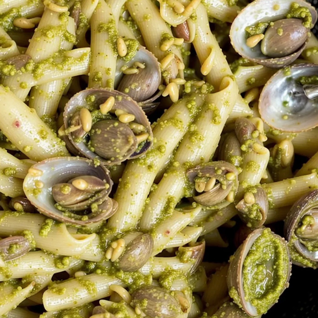 Ricetta Pasta con Pesto di Pistacchi e Vongole: Un Tripudio di Sapori! 1 foodblog 1749254115 crop