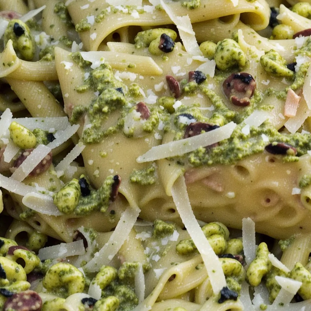Ricetta Pasta con Salsiccia e Pesto di Pistacchi: Un Capolavoro di Sapori Mediterranei 1 foodblog 1749254211 crop