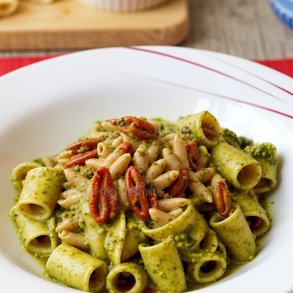 Ricetta Pasta Pesto Rucola e Fagioli: Un Primo Piatto Estivo e Saporito! 1 foodblog 1749254540 crop