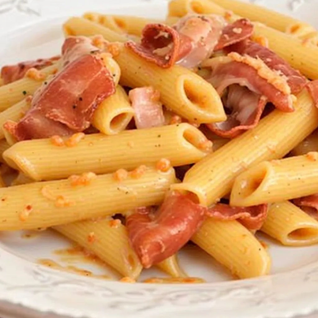 Ricetta Pennette Peperoni e Prosciutto: Un Primo Piatto Semplice e Gustoso! 1 foodblog 1749254767 crop