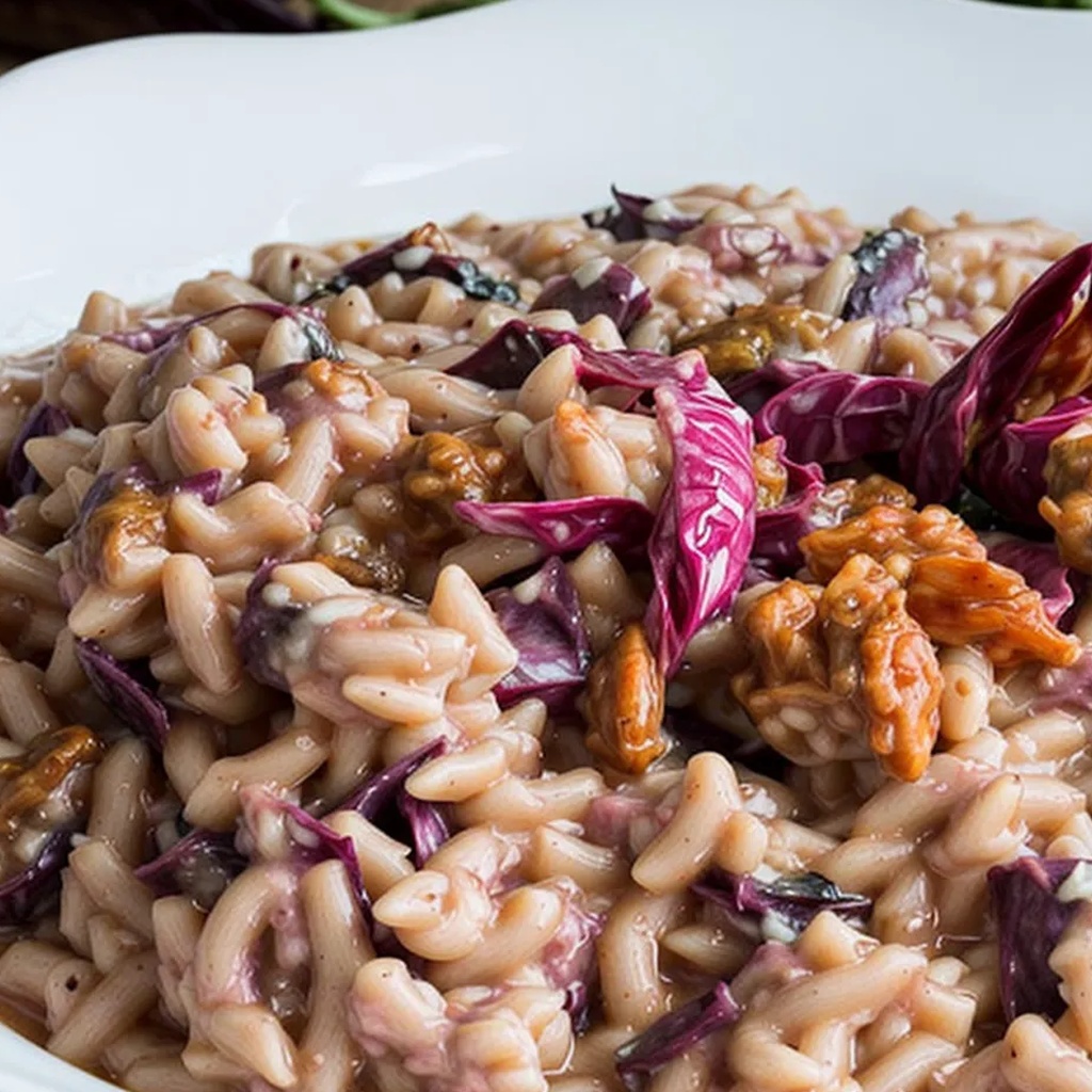 Ricetta Risotto Radicchio e Salsiccia: Un Primo Delizioso e Autunnale 1 foodblog 1749272612 crop
