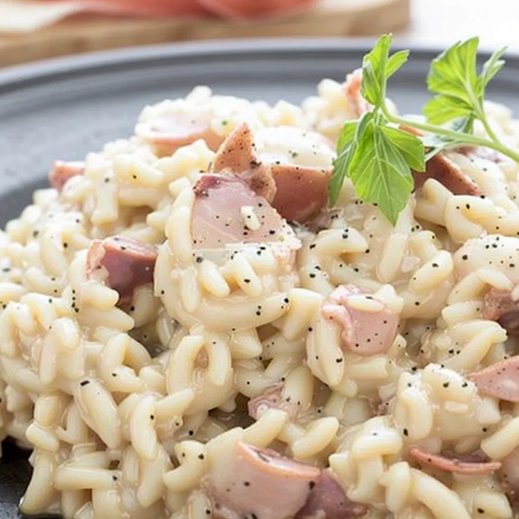 Ricetta Risotto Speck e Scamorza: Un Primo Delizioso e Cremoso 1 foodblog 1749272713 crop
