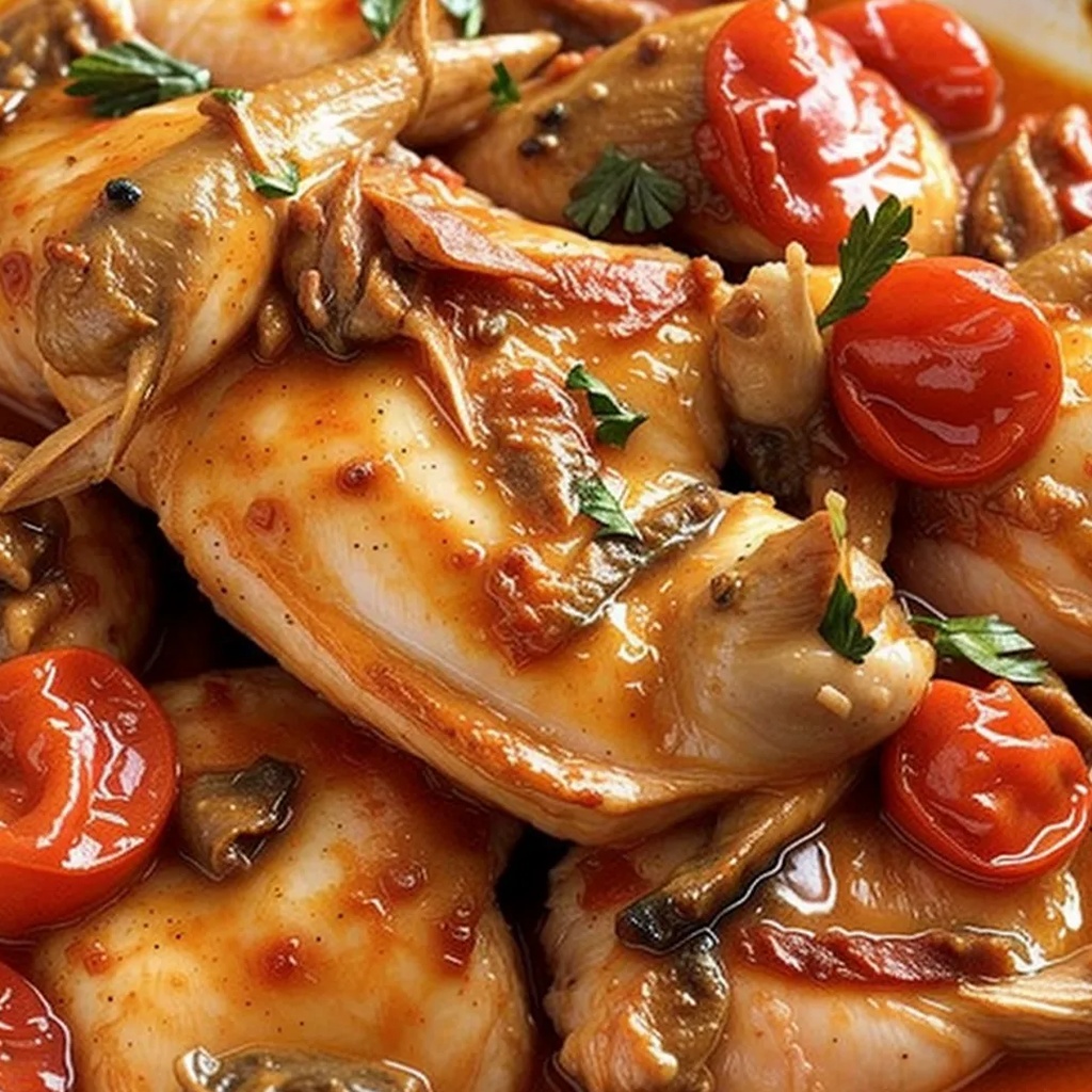 Ricetta Coniglio alla Cacciatora della Nonna: Un Capolavoro di Tradizione! 1 foodblog 1749290478 crop