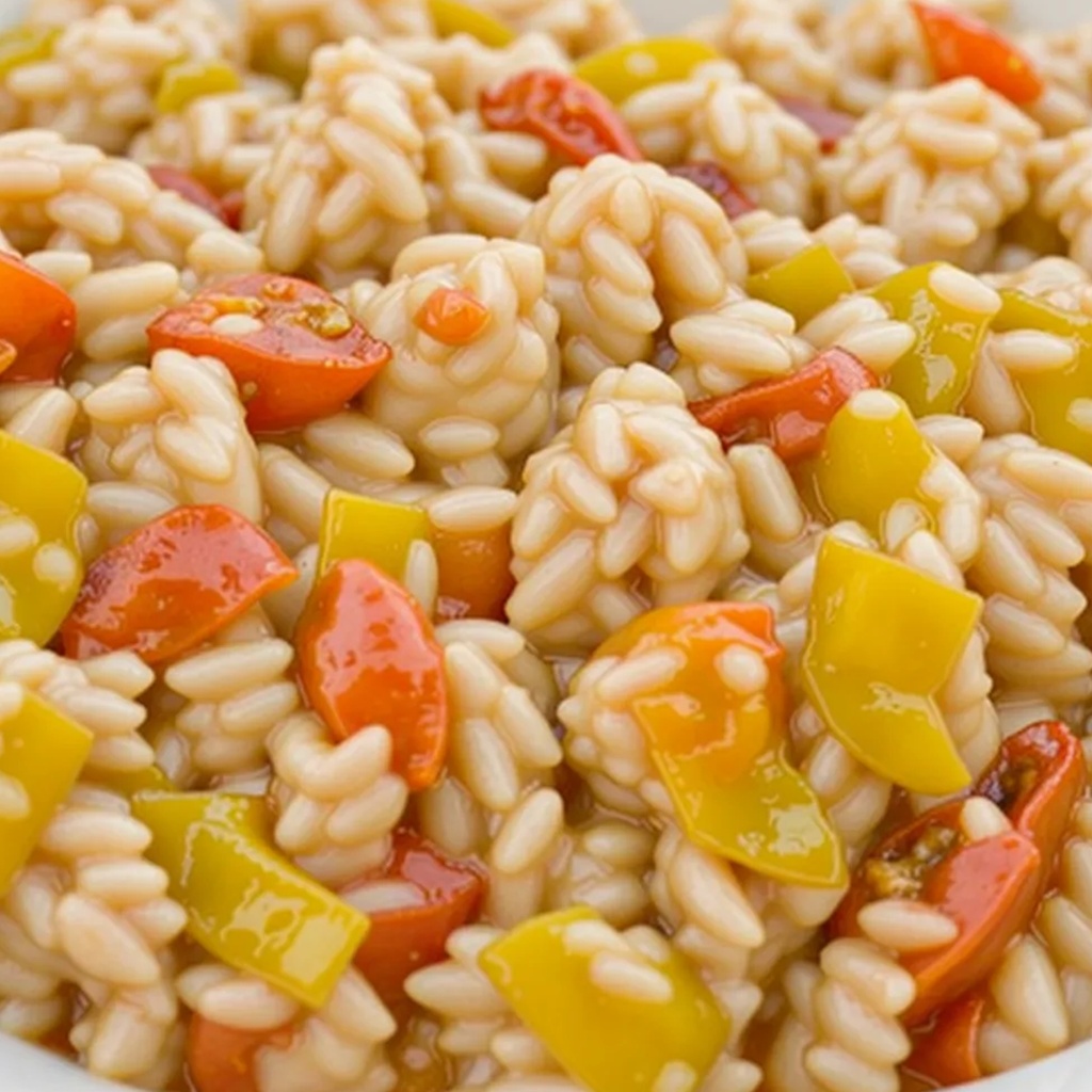 Ricetta Risotto alla Peperonata: Un Primo Piatto Estivo Delizioso e Semplice 1 foodblog 1749293210 crop