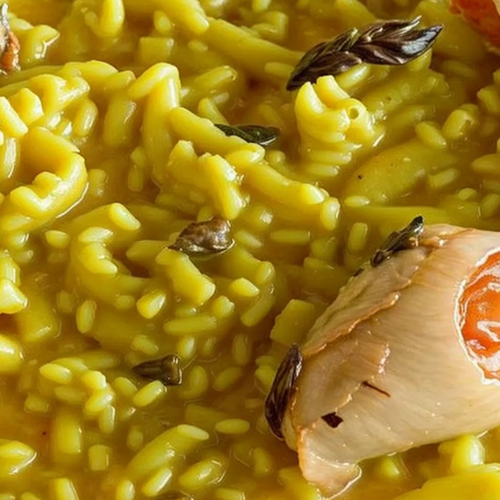 Ricetta Risotto allo Zafferano e Gamberetti: Un Capolavoro di Gusto e Semplicità 1 foodblog 1749301950 crop
