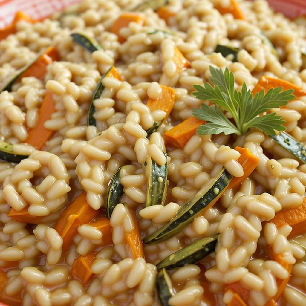 Ricetta Risotto Fiori di Zucca e Zucchine: Delizia Primaverile! 1 foodblog 1749302336 crop