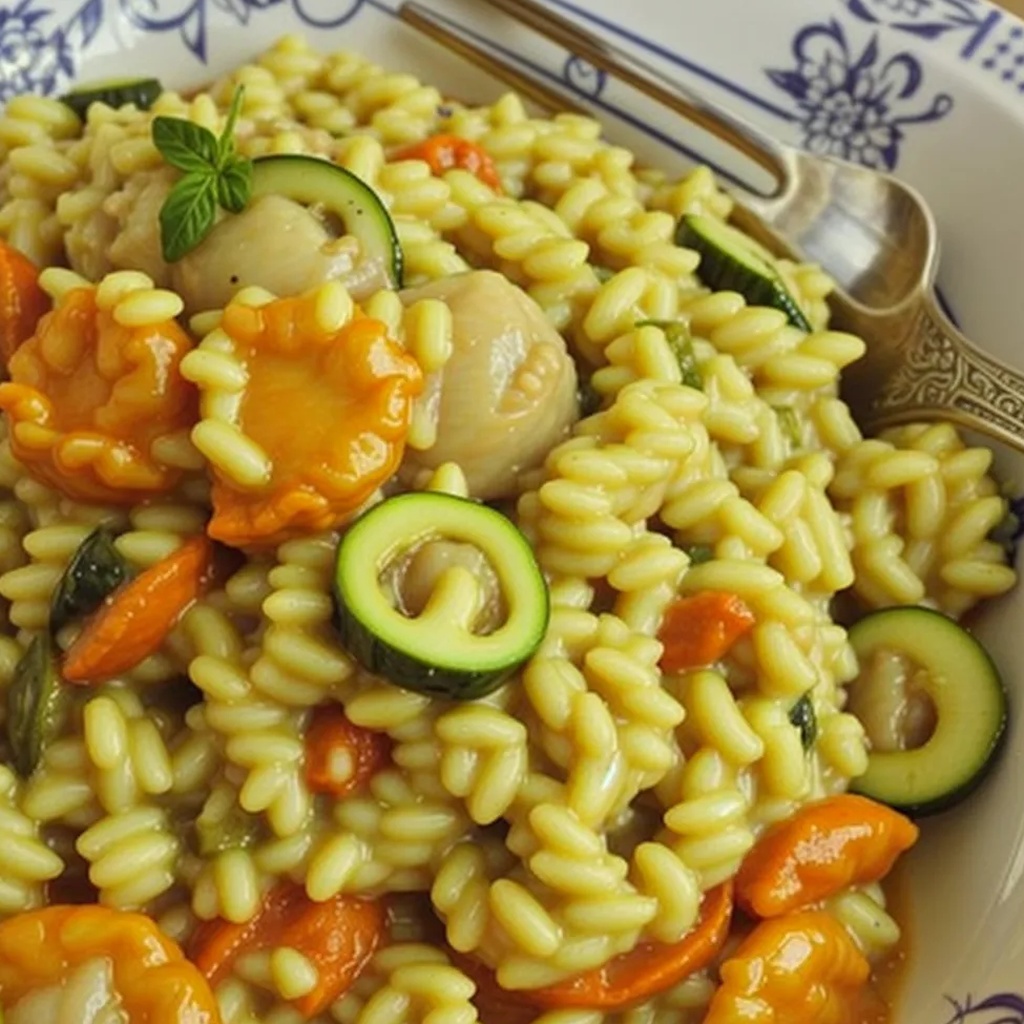 Ricetta Risotto Fiori di Zucca: Delizioso Primo Piatto Primavera-Estate 1 foodblog 1749316976 crop