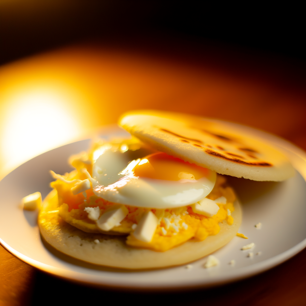 Ricetta Arepa con Uova e Formaggio: La Colazione Venezuelana Perfetta! 1 ricetta arepa con uova e forma