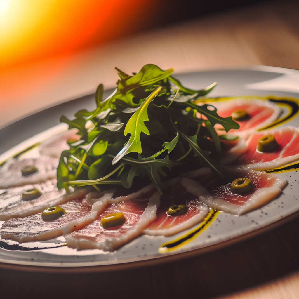 Ricetta Carpaccio di Pesce Spada con Rucola: Un piatto estivo fresco e leggero 1 ricetta carpaccio di pesce spa