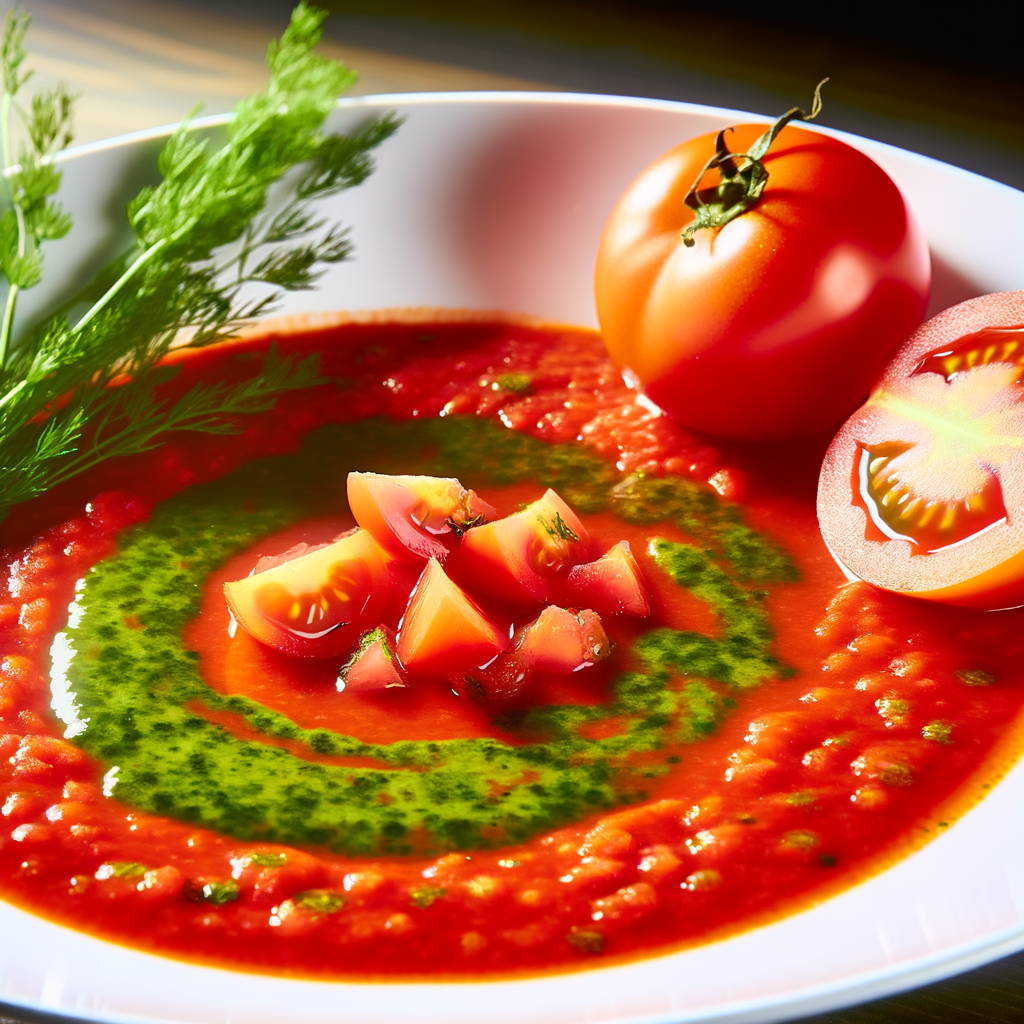 Ricetta Gazpacho Andaluso: La Freschezza dell'Estate in una Ciotola 1 ricetta gazpacho andaluso la