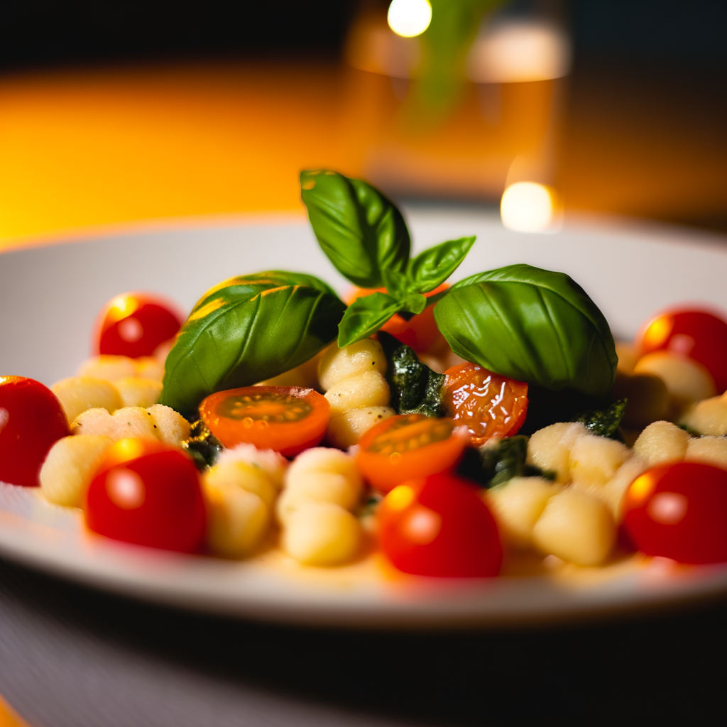 Ricetta Gnocchi Freddi con Pomodorini e Basilico: un Primo Piatto Estivo Delizioso! 1 ricetta gnocchi freddi con pom