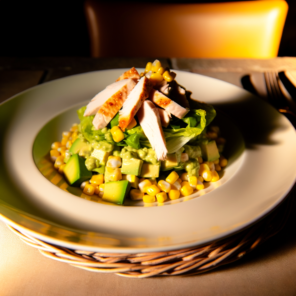 Ricetta Insalata di Pollo, Mais e Avocado: Fresca, Saporita e Perfetta per l'Estate! 1 ricetta insalata di pollo mai