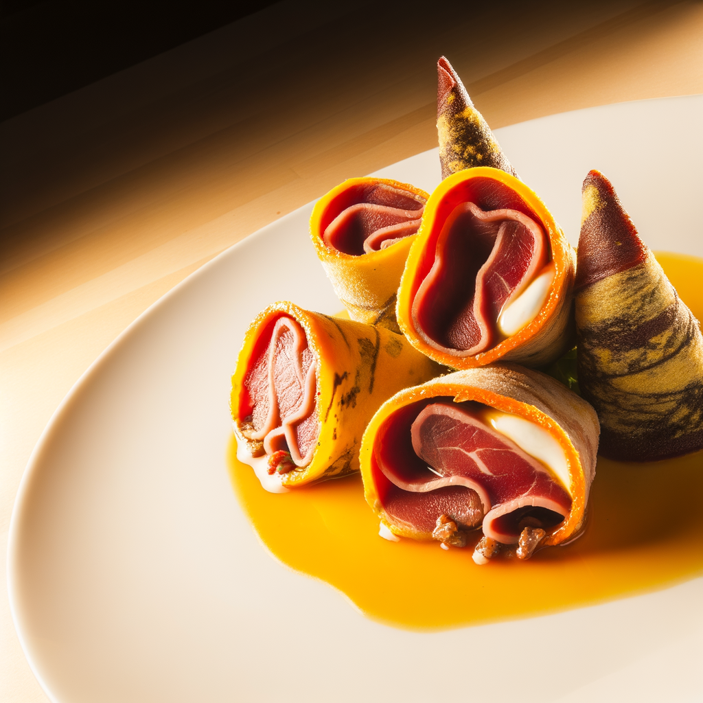 Ricetta Involtini Freddi di Bresaola e Caprino: Antipasto Elegante e Delizioso 1 ricetta involtini freddi di br