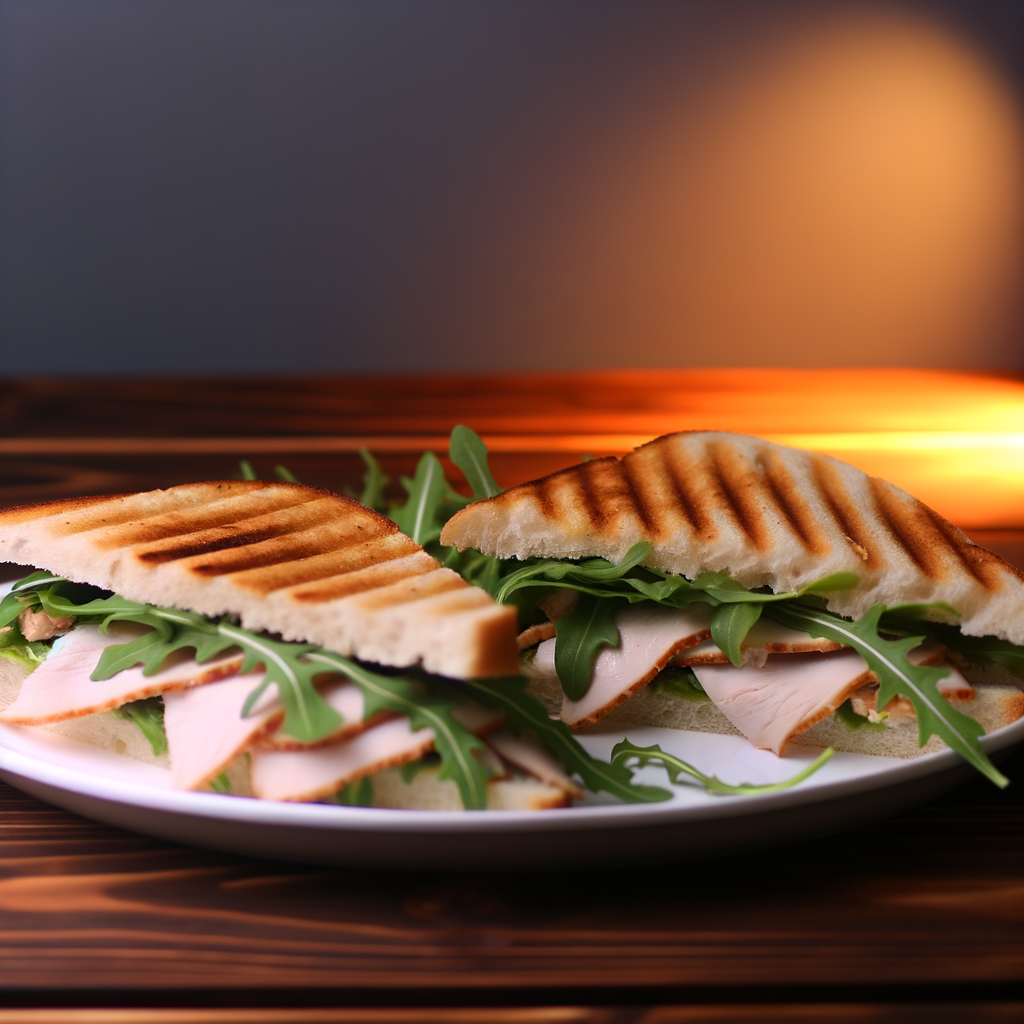 Ricetta Panini Freddi con Tacchino e Rucola: Perfetti per un Pranzo Veloce e Gustoso! 1 ricetta panini freddi con tacc