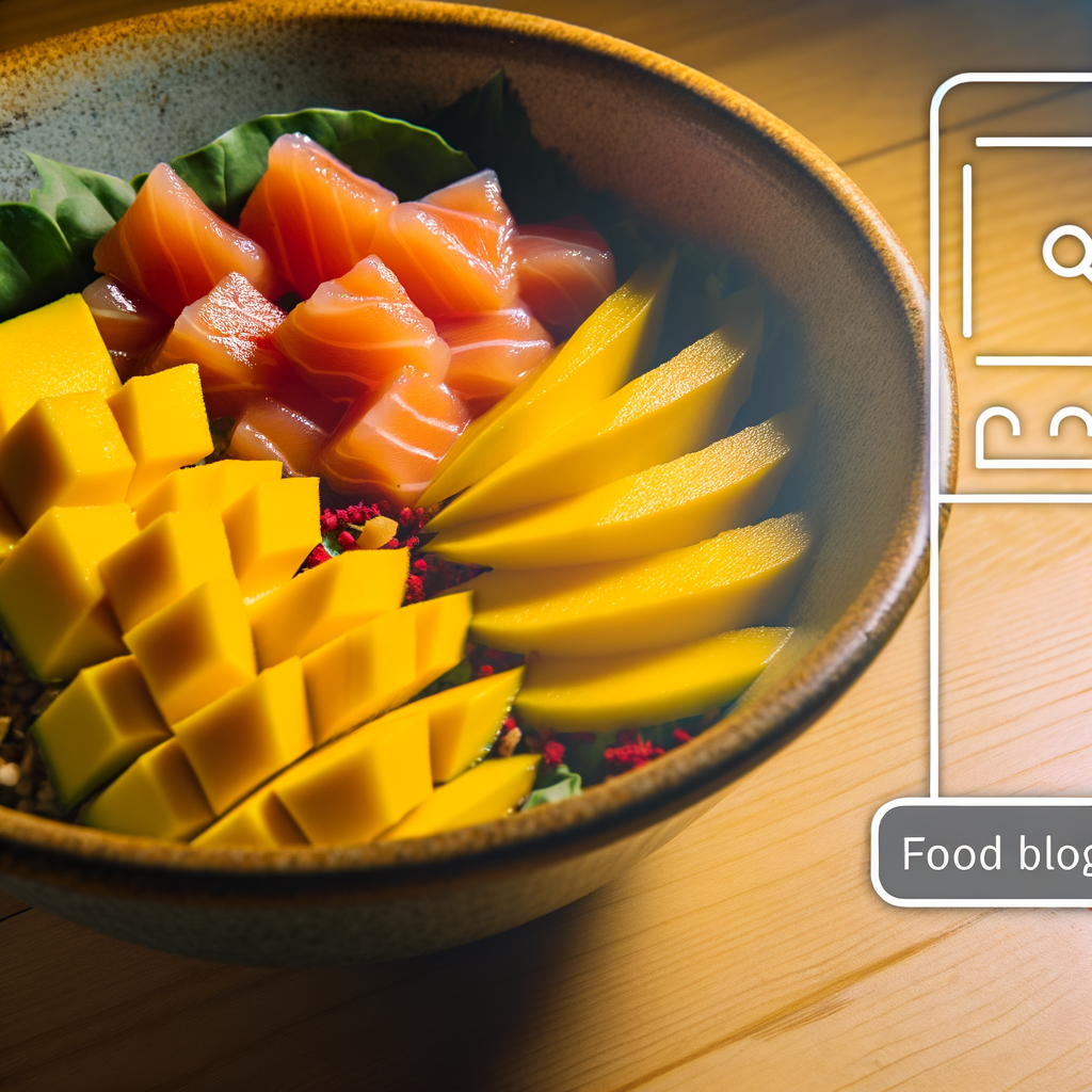 Ricetta Poke Bowl Tropicale con Mango e Salmone: Una Esplosione di Sapori Esotici! 1 ricetta poke bowl tropicale co