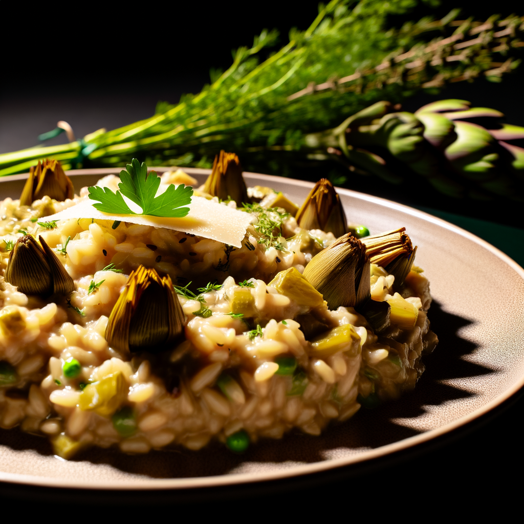 Ricetta Risotto ai Carciofi: un Primo Delizioso e Semplice da Preparare 1 ricetta risotto ai carciofi u