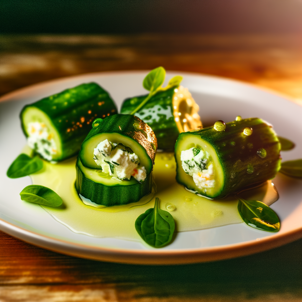 Ricetta Roll di Cetrioli: Antipasto Fresco e Delizioso per Estate 1 ricetta roll di cetrioli anti