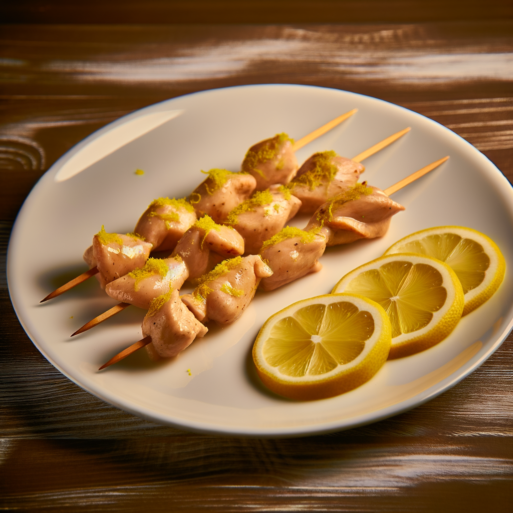 Ricetta Spiedini di Pollo al Limone: Deliziosi e Facili da Preparare! 1 ricetta spiedini di pollo al l