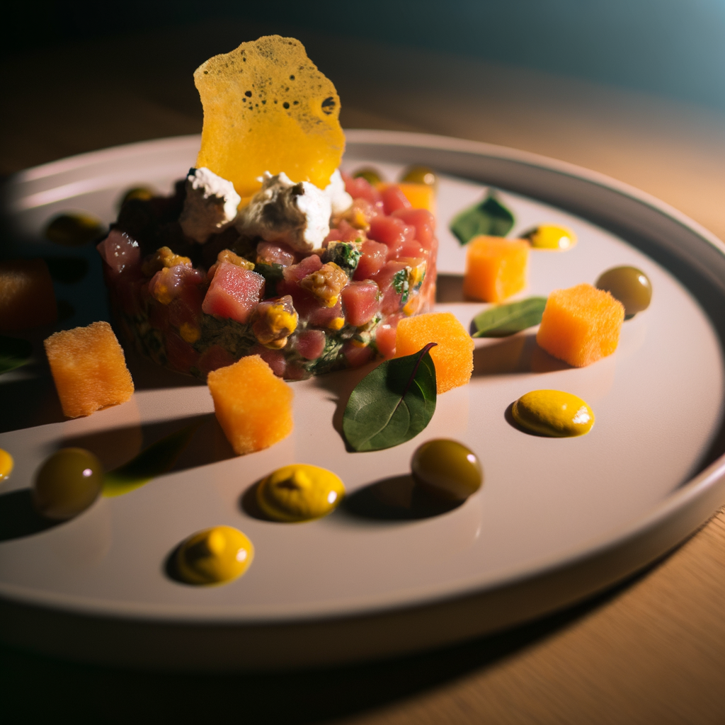 Ricetta Tartare di Pesche Gialle e Bufala: Un'esplosione di Gusto Estivo! 1 ricetta tartare di pesche gial