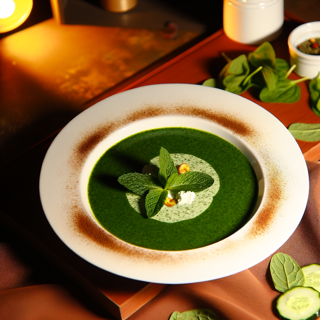 Ricetta Zuppa Fredda di Cetrioli e Menta: Un'esplosione di Freschezza Estiva! 1 ricetta zuppa fredda di cetrio